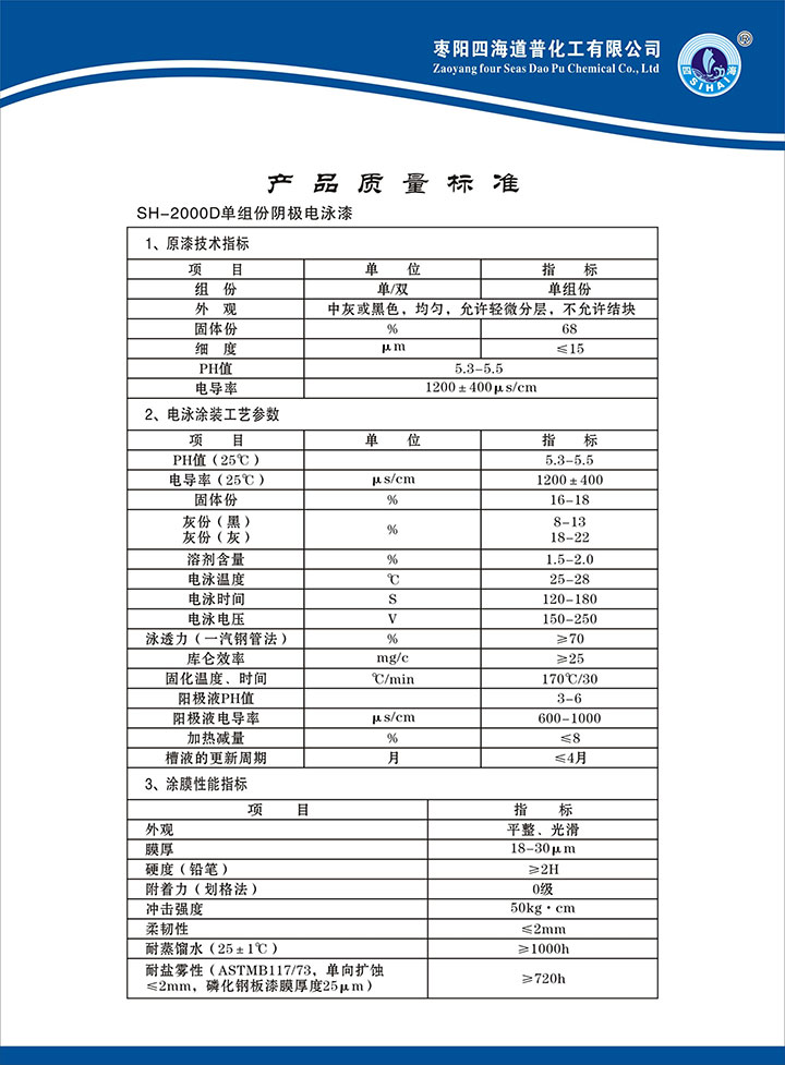 湖北电泳漆生产厂家